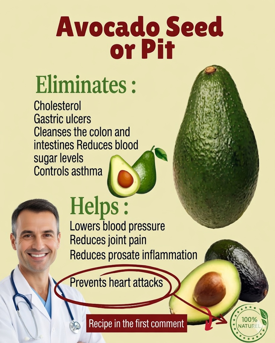 Dès aujourd’hui, ne jetez plus le noyau d’avocat : découvrez pourquoi il vaut de l’or !