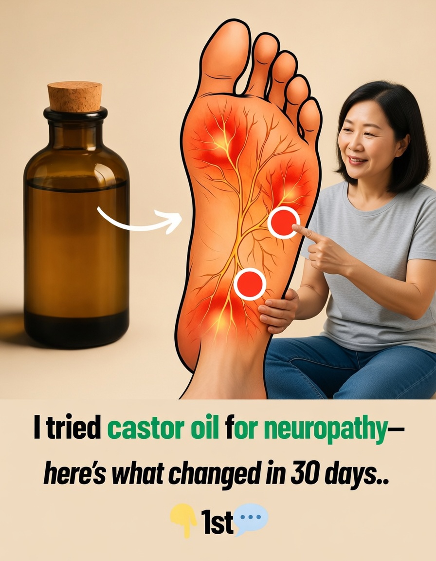 I used castor oil for neuropathy – here’s what happened in 30 days!