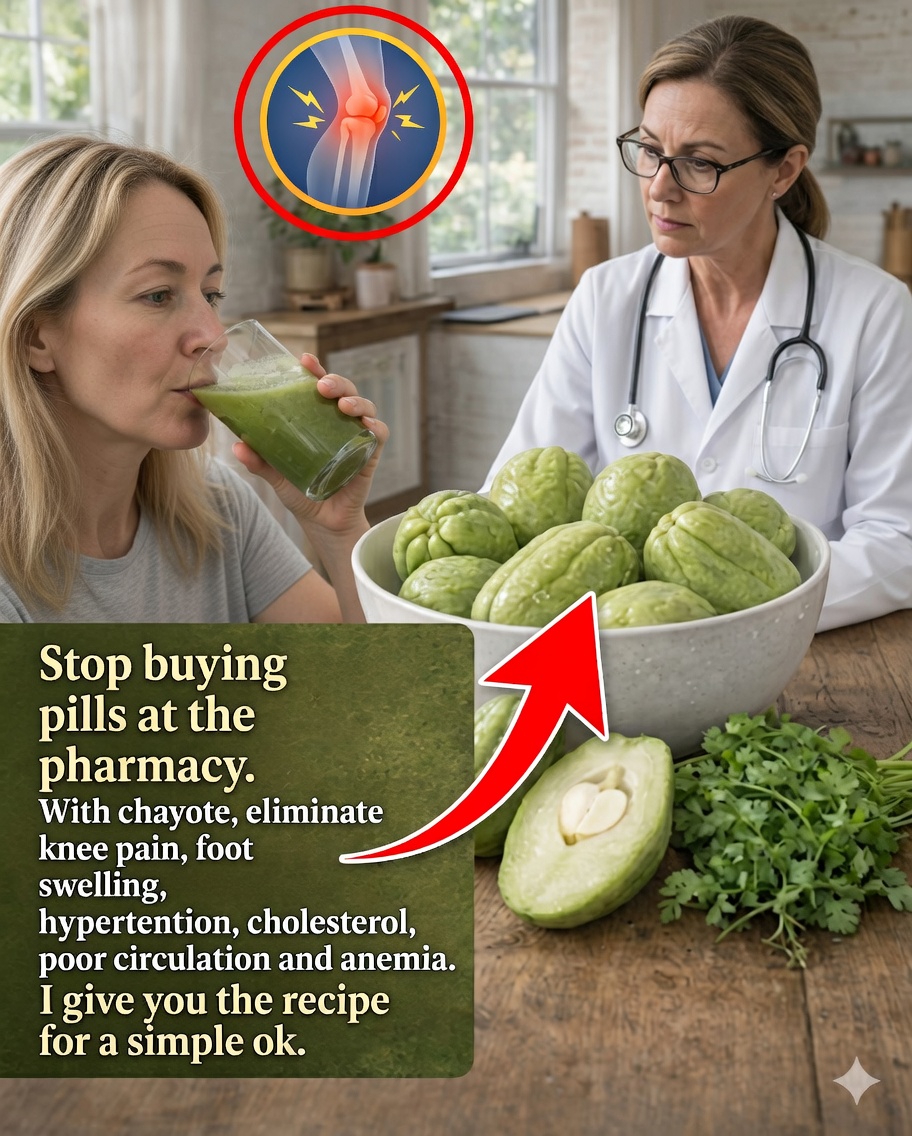 Jus et tisane de chayote : le remède naturel que de nombreuses personnes adoptent pour préserver leur santé 🌿🥤