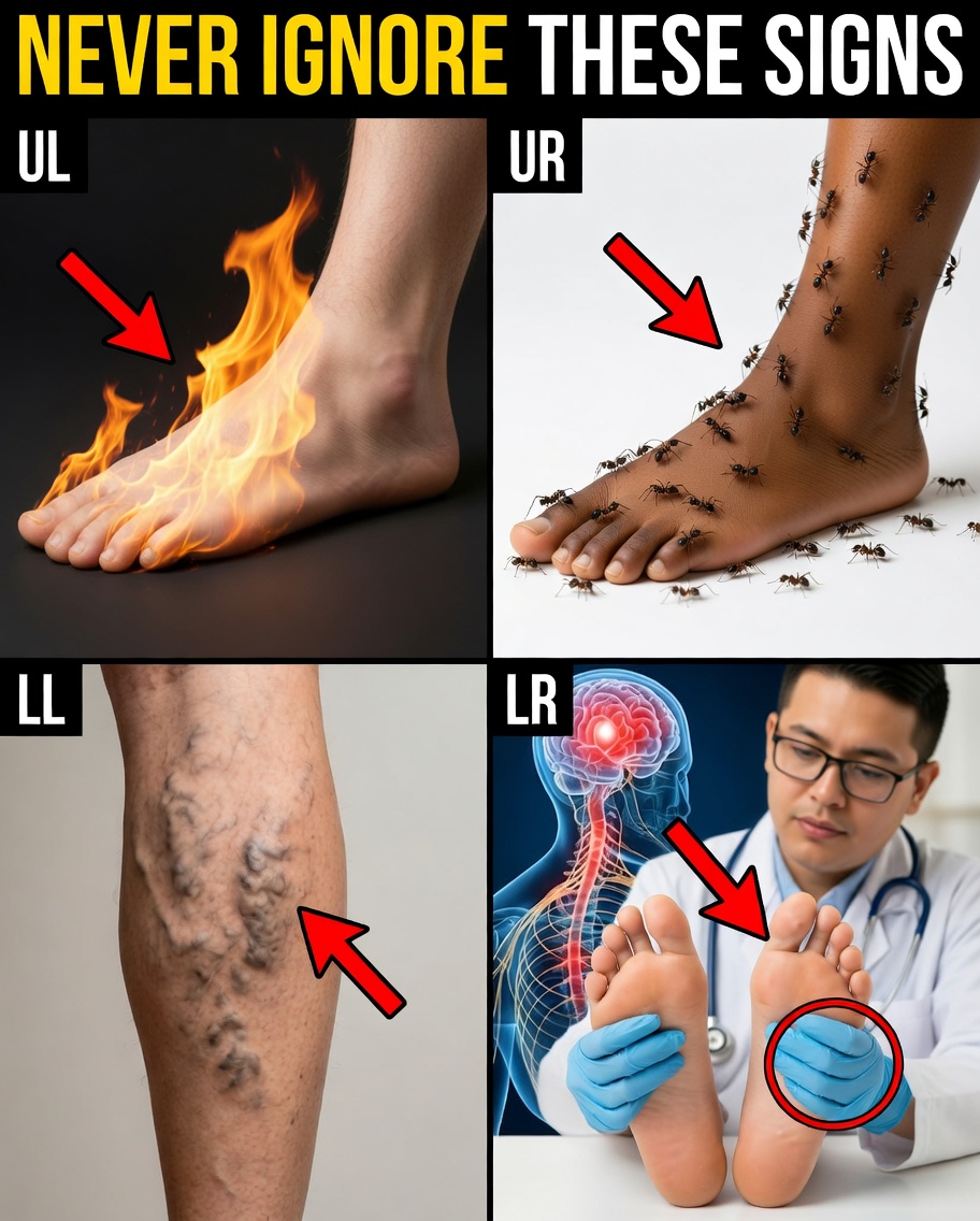 8 signes silencieux de lésions nerveuses qui commencent dans vos orteils et que vous pourriez ignorer