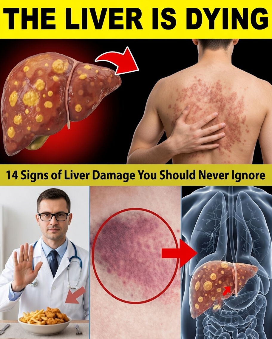 11 signes étranges de dommages au foie que vous ne devez pas ignorer