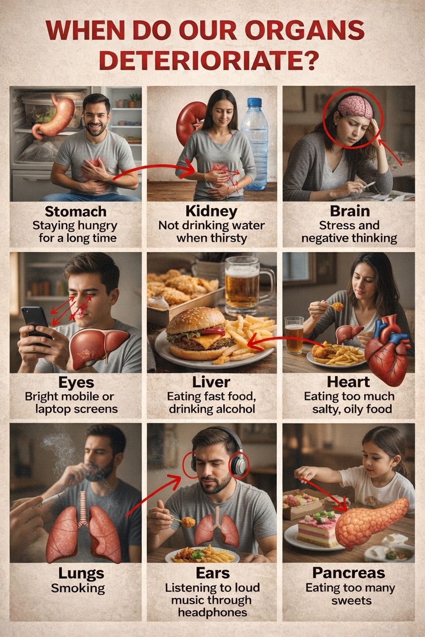 9 Everyday Habits That Can Quietly Harm Your Organs – And Simple Ways to Protect Them