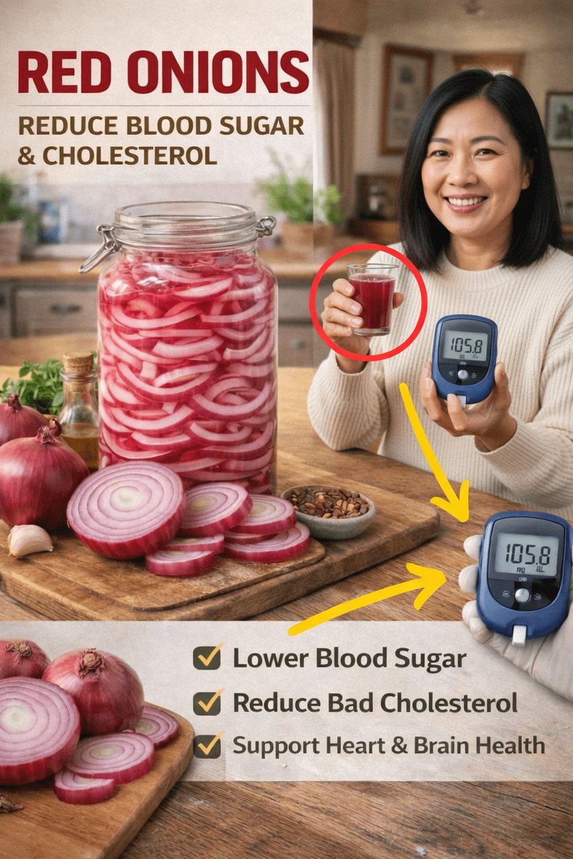 Exploring the Potential Health Benefits of Red Onions for Blood Sugar and Cholesterol Management