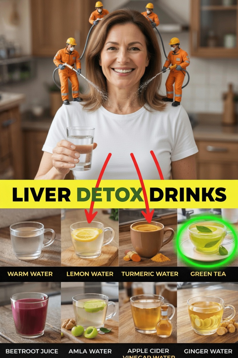 8 Simple Daily Drinks That Support Healthy Liver Function Naturally