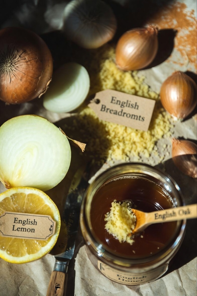 Exploring the Potential Wellness Benefits of a Ginger, Garlic, Onion, Lemon, and Honey Mixture: A Simple Home Preparation Guide