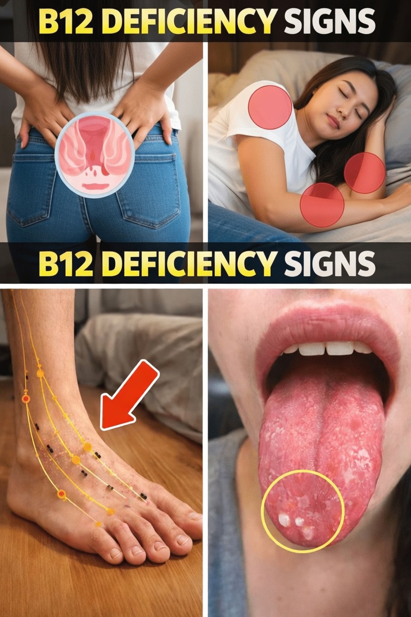 8 Strange Signs Your Body Is Begging for Vitamin B12 and What They Might Mean