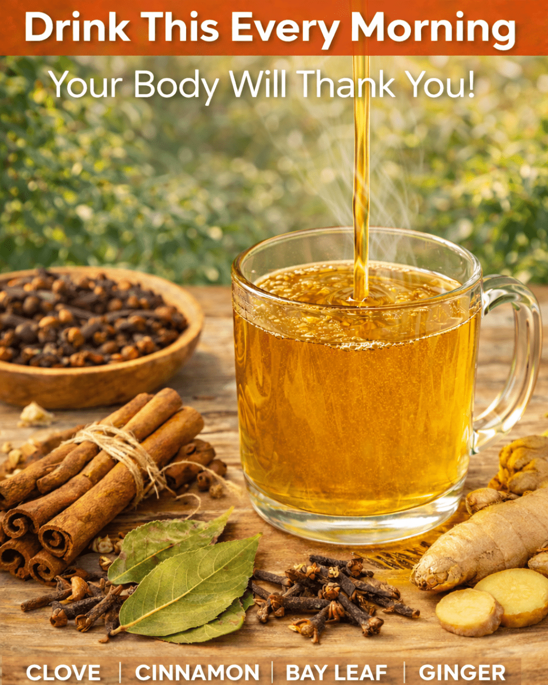 Discover How Ginger, Bay, Cinnamon, and Clove Tea Can Support Your Daily Wellness Routine