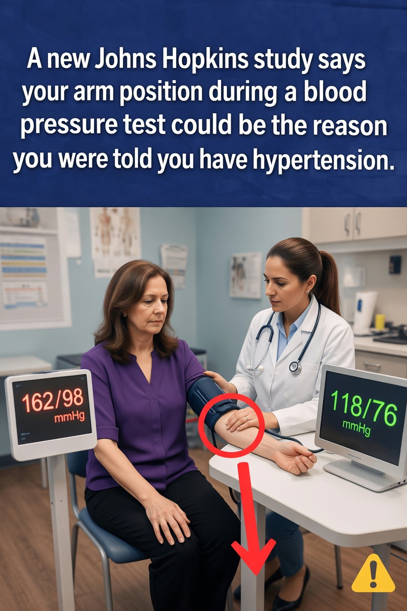 What You Need to Know About Arm Position During Blood Pressure Checks: Findings from Johns Hopkins Experts