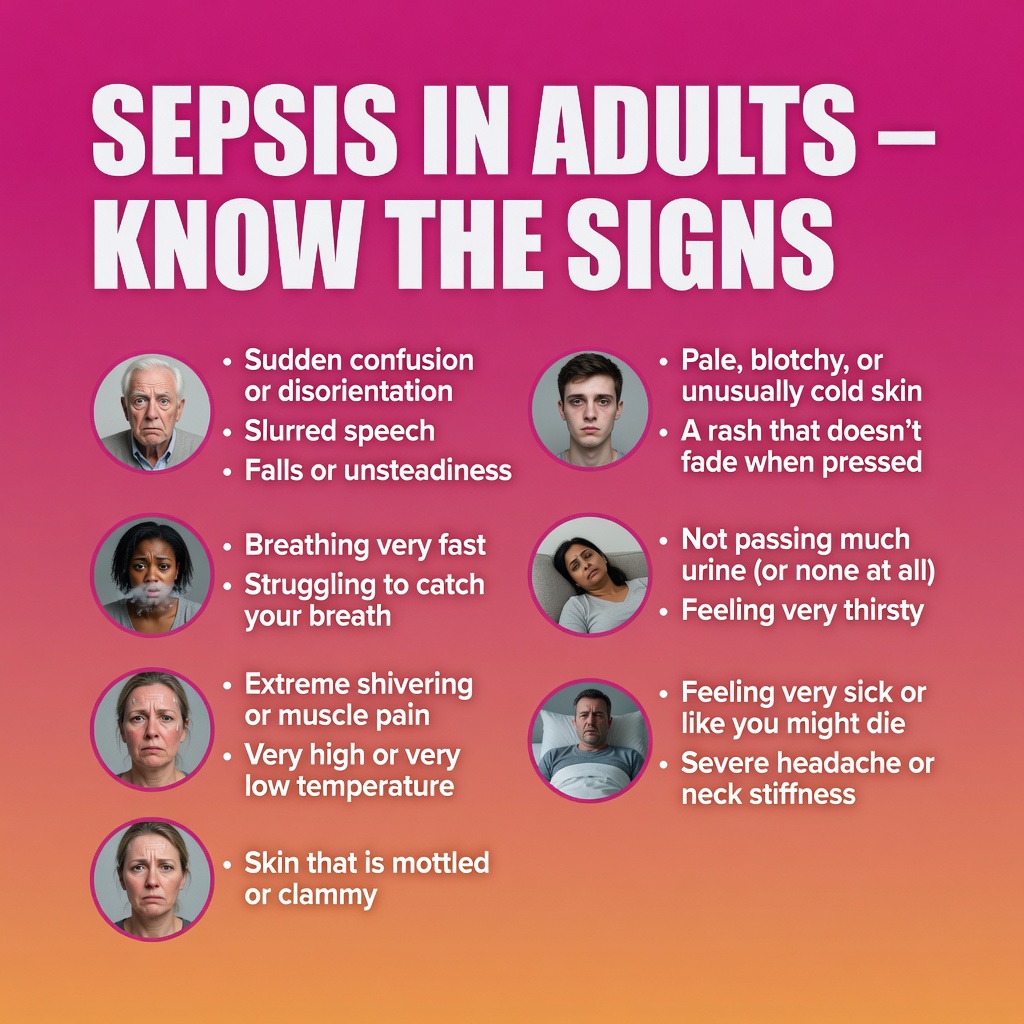 How Seniors Can Recognize Early Sepsis Signs: 5 Common Symptoms to Watch For in Daily Life