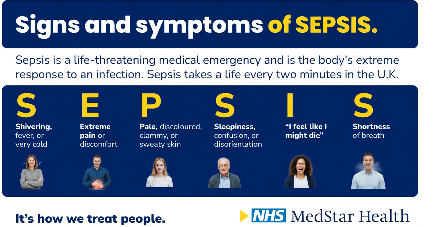 How Seniors Can Recognize Early Sepsis Signs: 5 Common Symptoms to Watch For in Daily Life