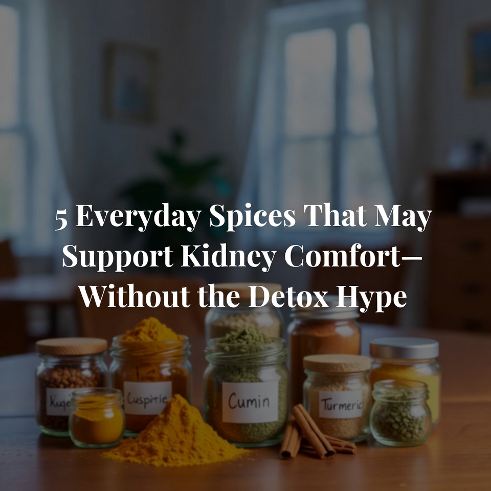 5 Everyday Spices That May Support Kidney Comfort—Without the Detox Hype