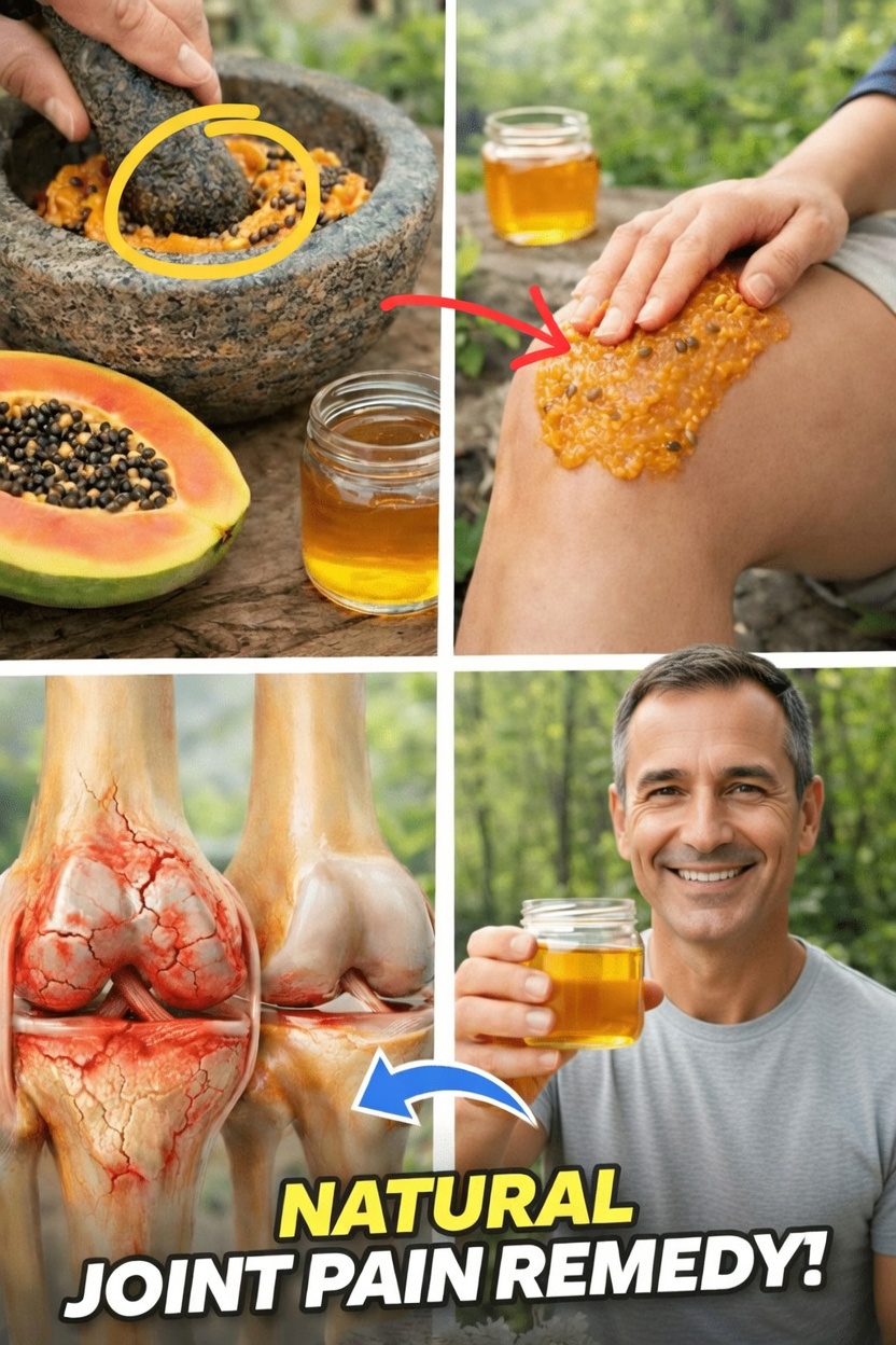 Discovering Papaya Seeds: A Simple Home Remedy Option for Knee, Back, and Spine Joint Discomfort