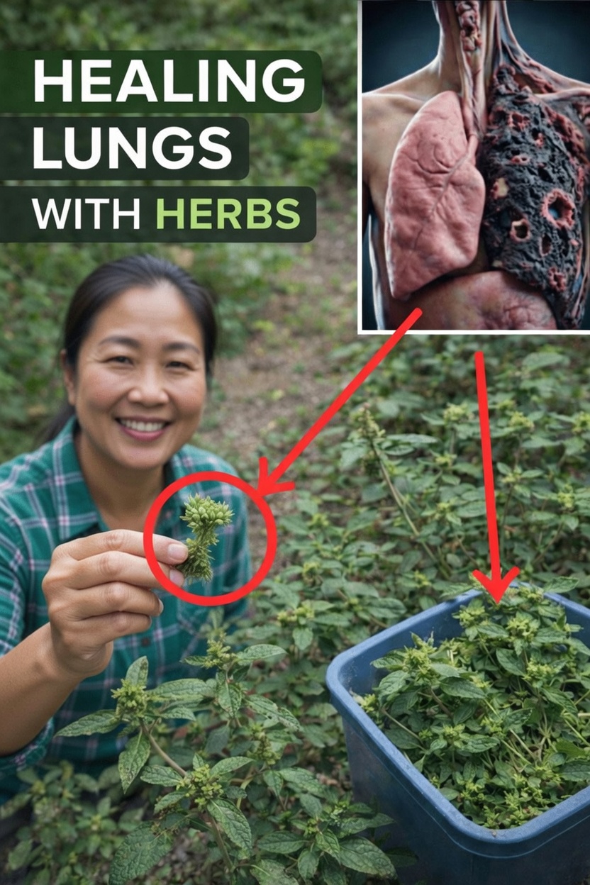 Unlock the Hidden Power of a Common Backyard Herb for Supporting Lung Health Naturally