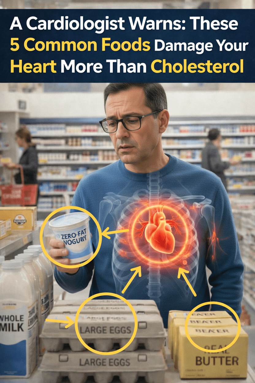Are These 5 Everyday Foods Secretly Harming Your Heart More Than Cholesterol?