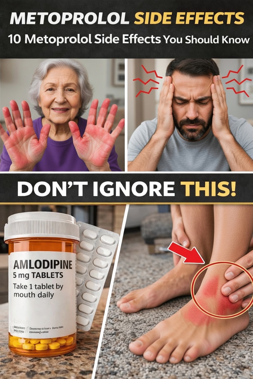 10 Common Metoprolol Side Effects You Should Be Aware Of