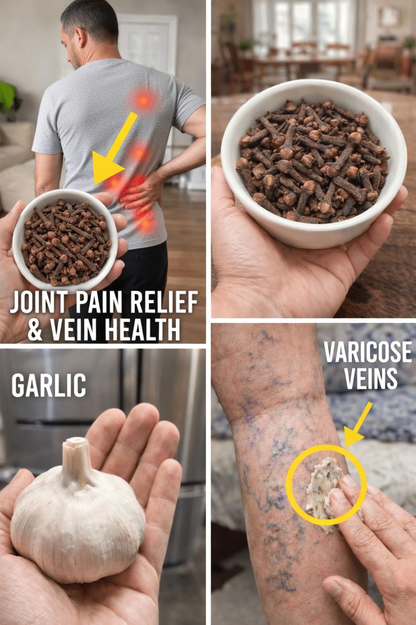 Discover Easy Ways to Use Cloves and Garlic for Supporting Leg Comfort and Vein Health at Home
