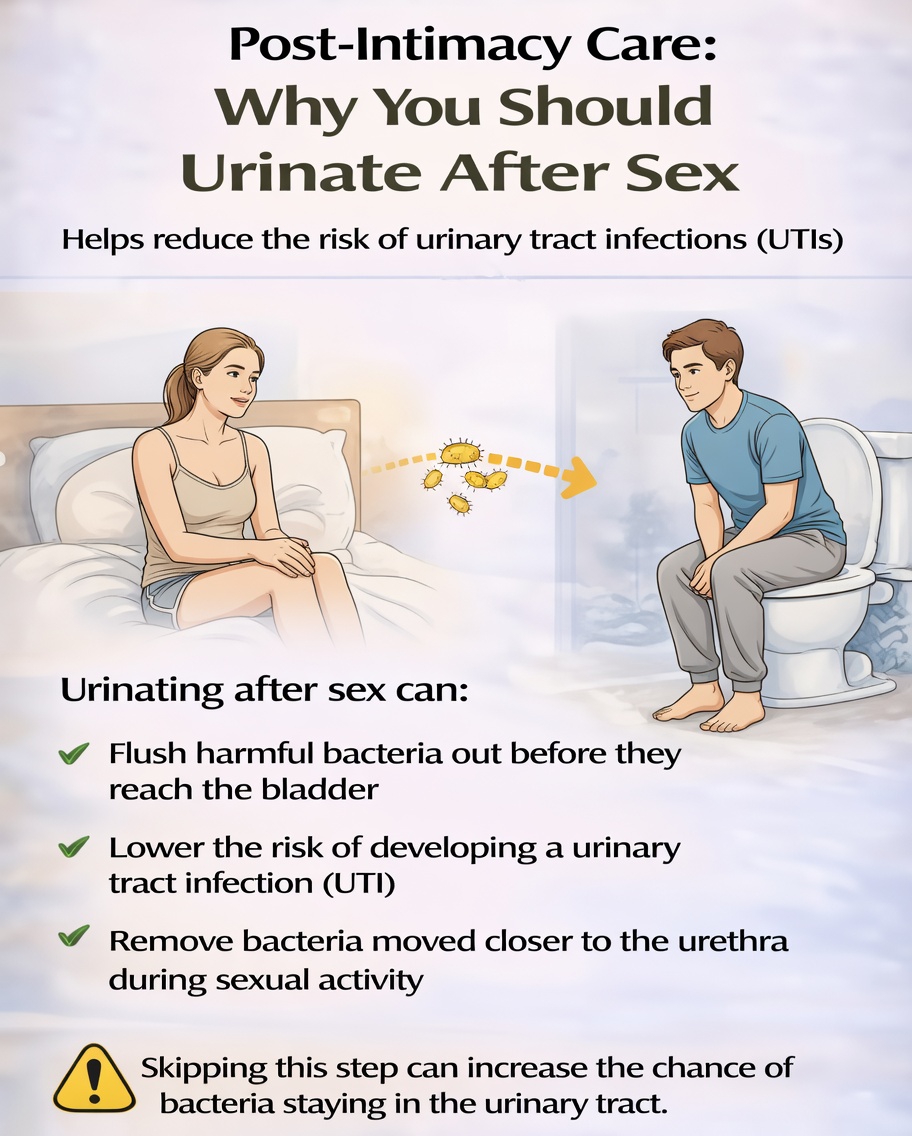 Why Urinating After Se. Is a Simple Yet Powerful Habit That Supports Your Urinary Tract Health