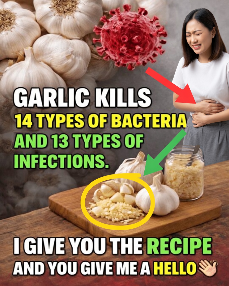 Is It True That Garlic Kills 14 Types of Bacteria and 13 Types of Infections?