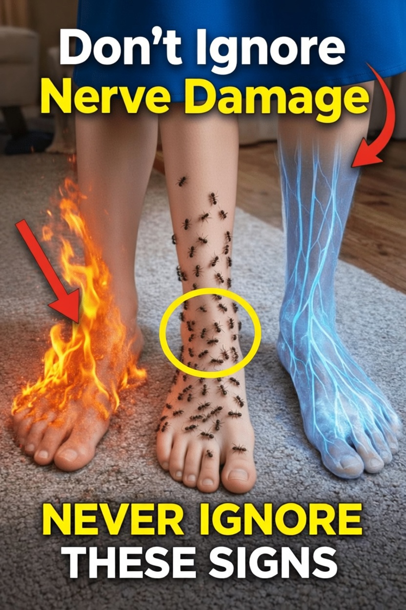 15 Early Warning Signs of Nerve Damage in Your Feet and Hands You Should Pay Attention To