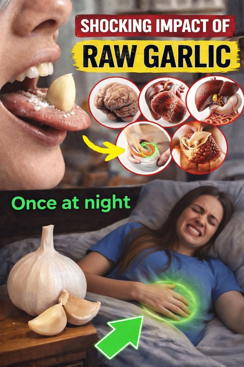 What Happens to Your Body When You Eat 2 Fresh Raw Garlic Cloves Every Day