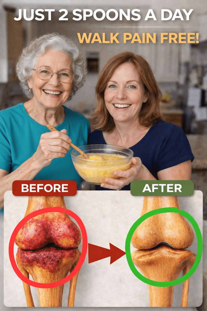 Discover How Adding Just Two Spoons of This Natural Paste Each Day May Help Support Your Knee Health