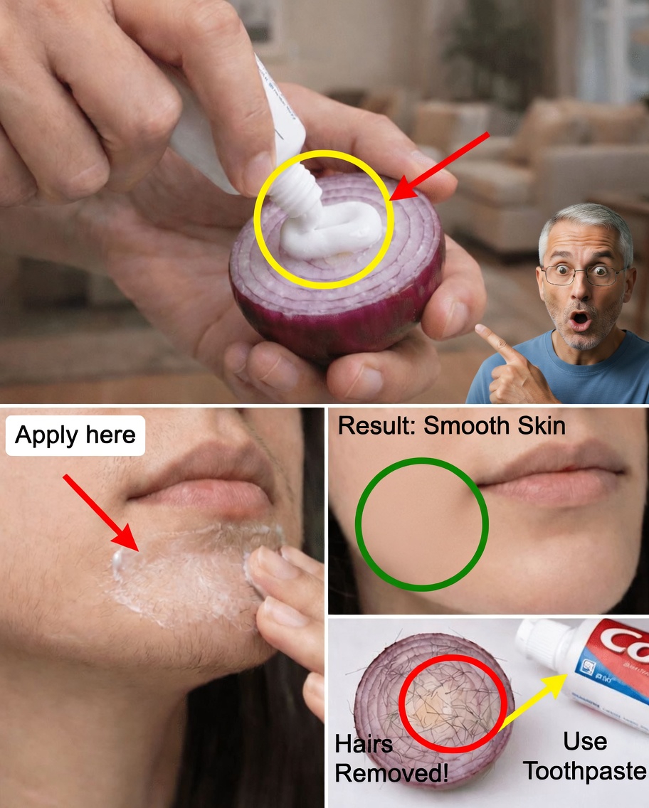Ditch the Razor: Exploring the Toothpaste and Onion Hack for Smoother Skin