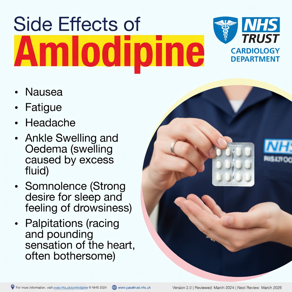 12 Surprising Side Effects of Amlodipine That Doctors Often Don’t Mention