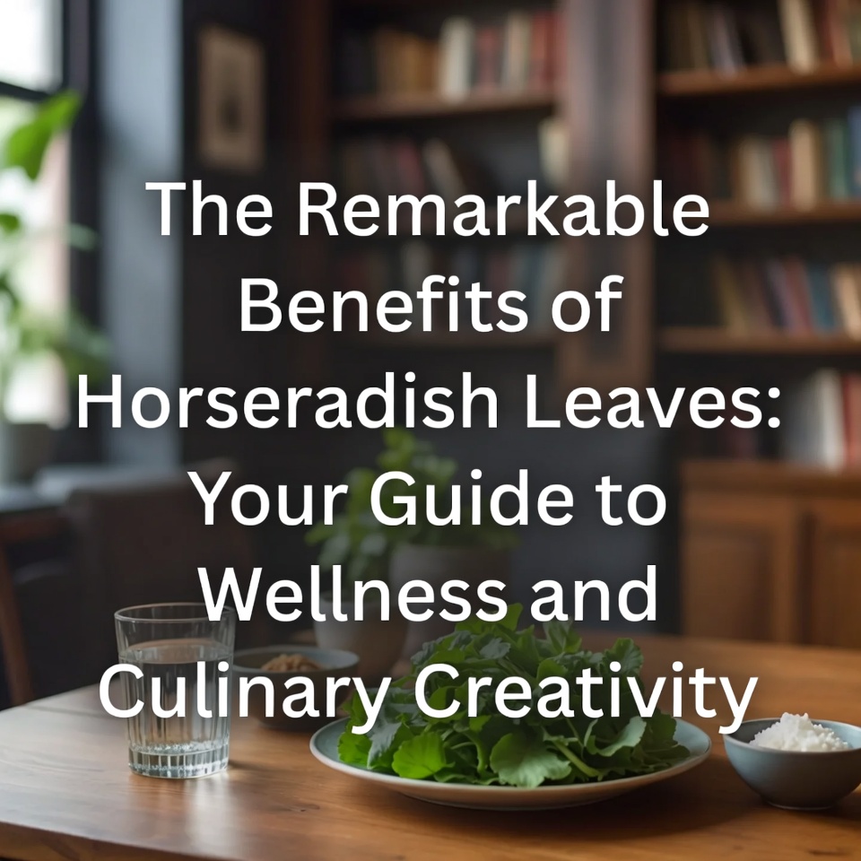 The Remarkable Benefits of Horseradish Leaves: Your Guide to Wellness and Culinary Creativity