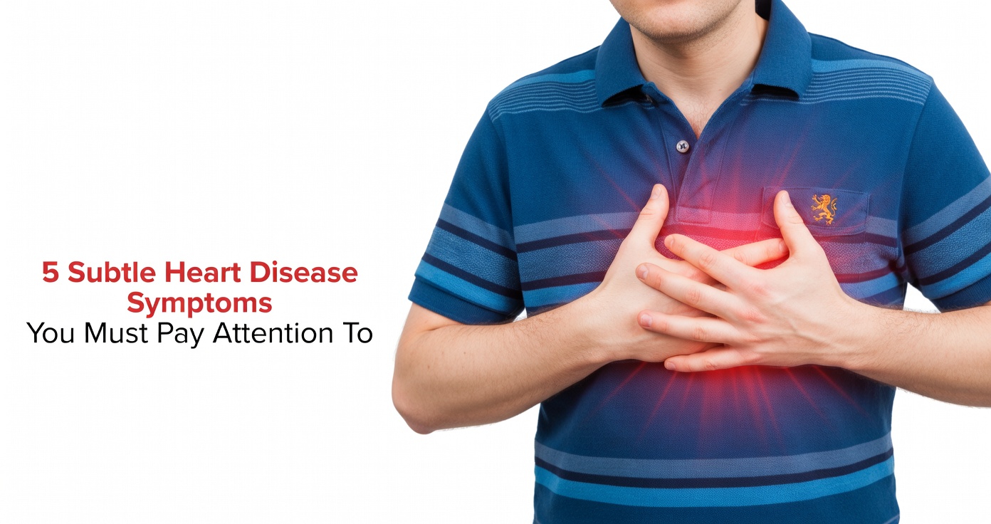 5 Subtle Warning Signs Your Heart Health May Need Attention
