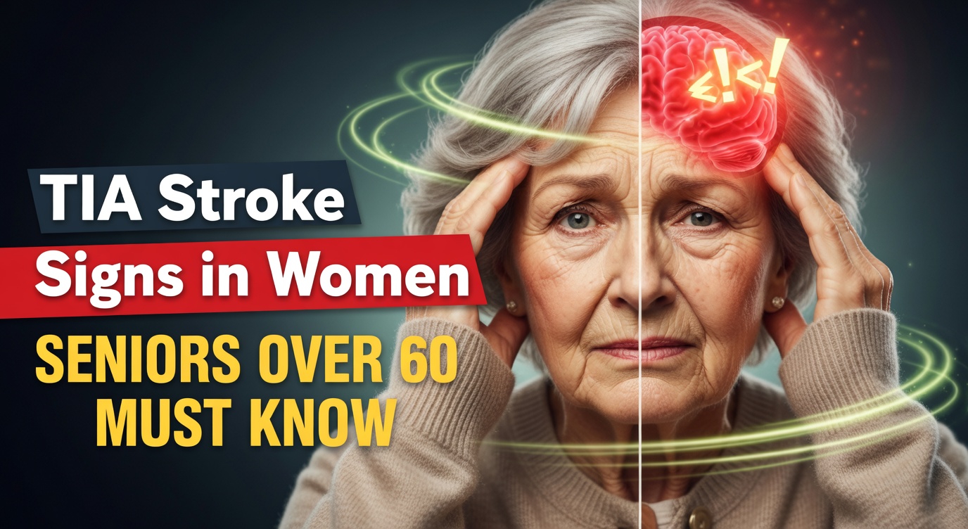 10 Subtle Signs of a Transient Ischemic Attack (TIA) That People Over 60 Often Overlook