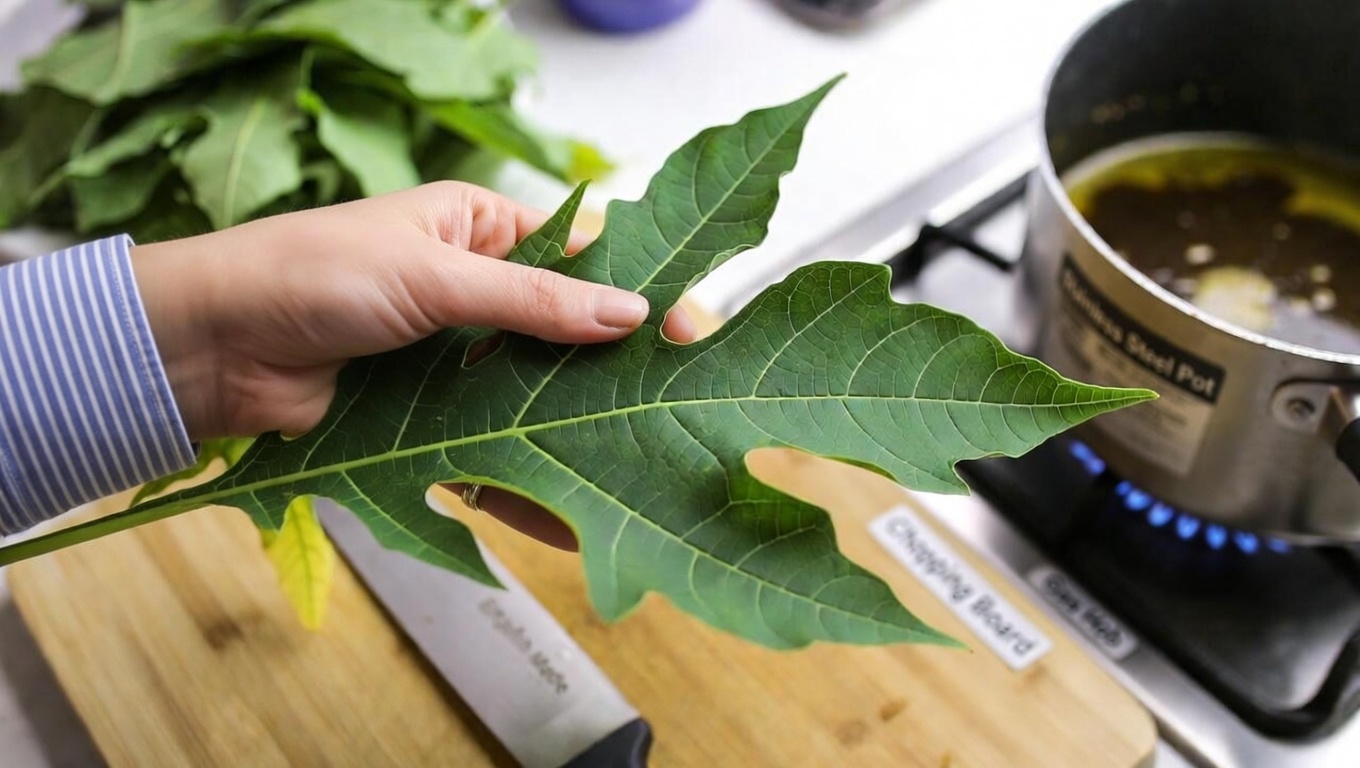 Can Papaya Leaves Support Healthier Hair and Scalp? Two Simple DIY Methods to Explore