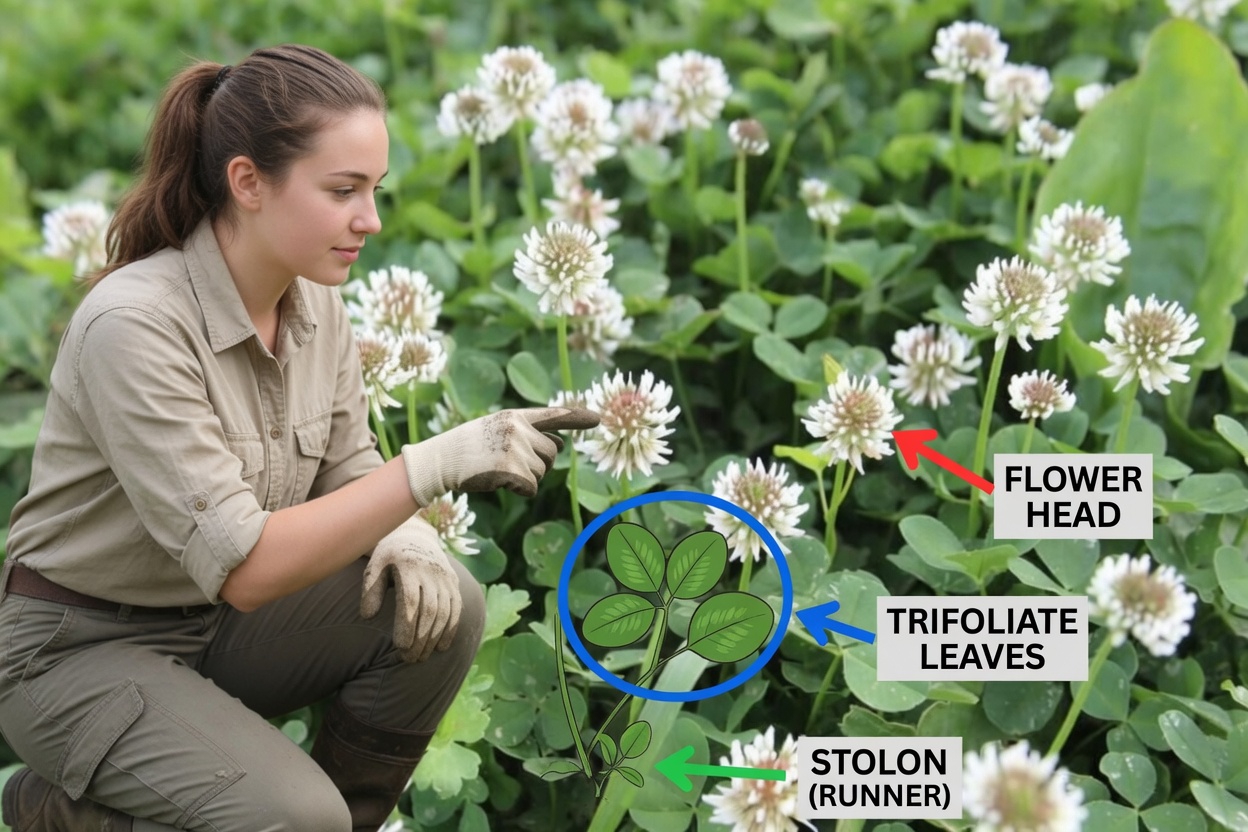 🌿 White Clover (Trifolium repens): 15 Health Benefits & How to Make a Simple Tea