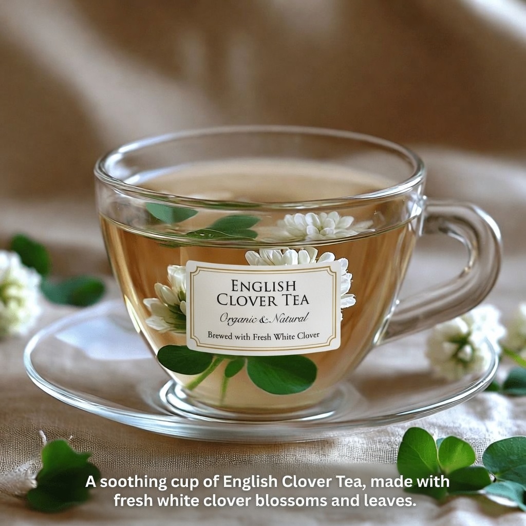 🌿 White Clover (Trifolium repens): 15 Health Benefits & How to Make a Simple Tea