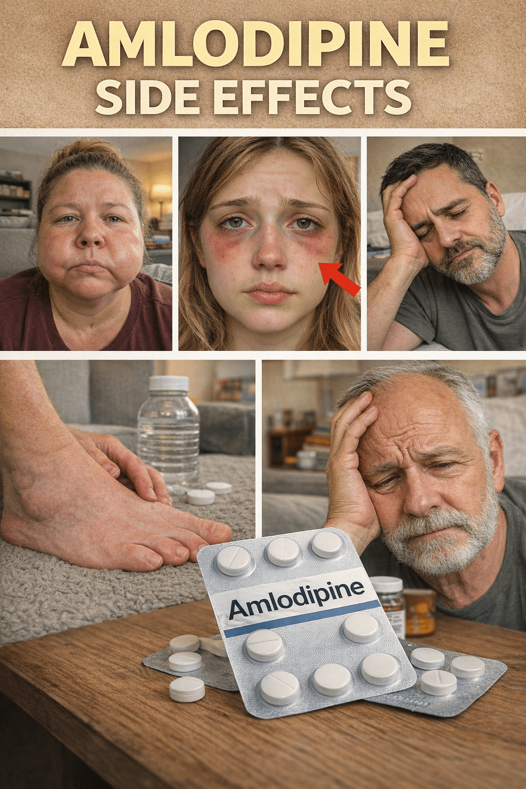 What Are the Most Common Side Effects of Amlodipine? 12 Things to Watch For