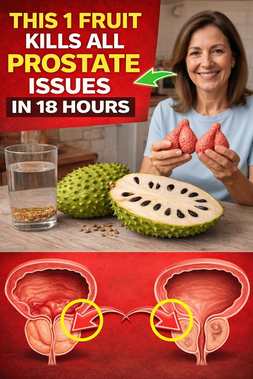 The Powerful Fruit That Shrinks Your Prostate – What No One Ever Tells You!