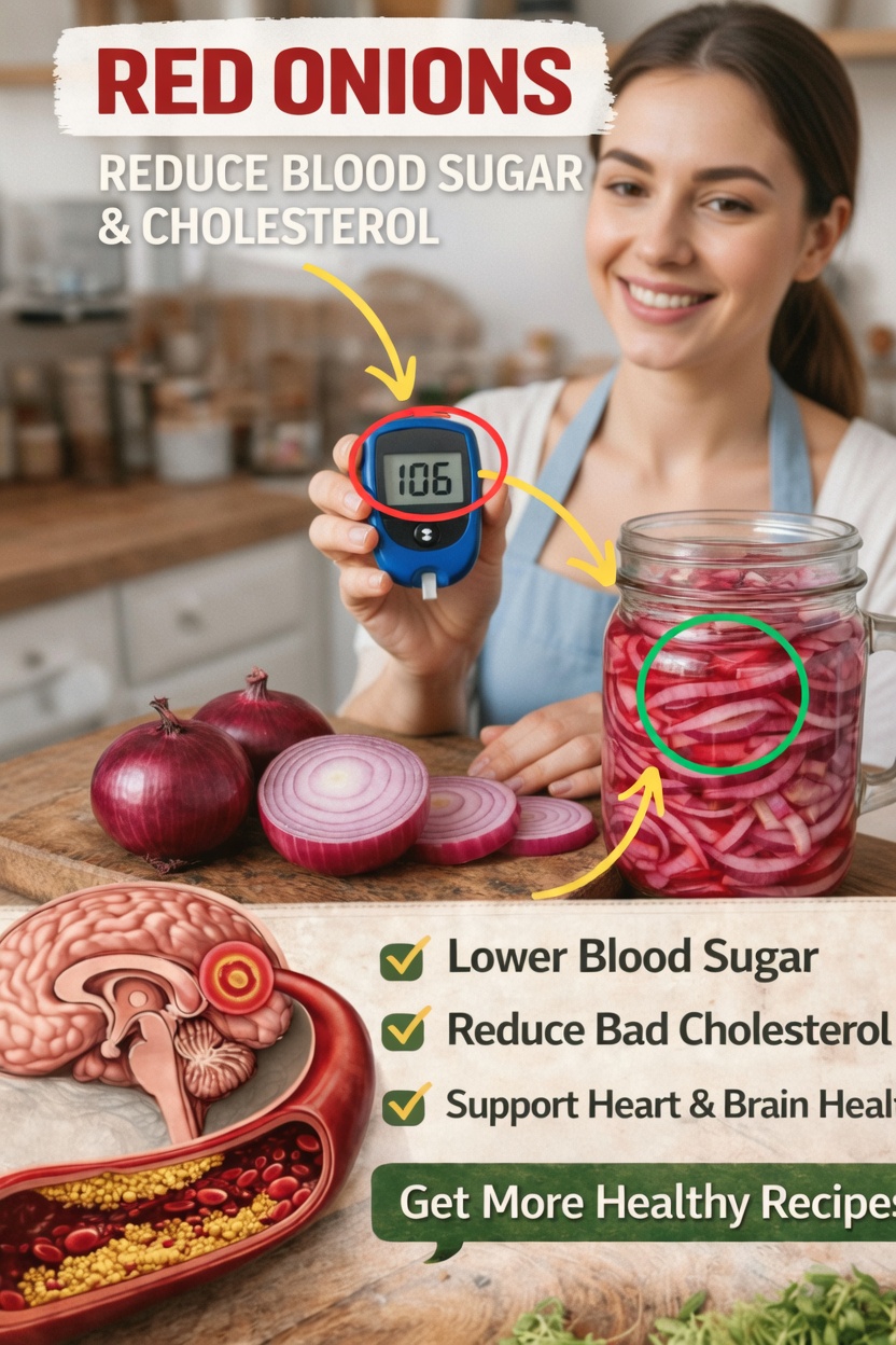 Red Onions and Blood Sugar Management: Exploring Potential Benefits and Simple Ways to Include Them