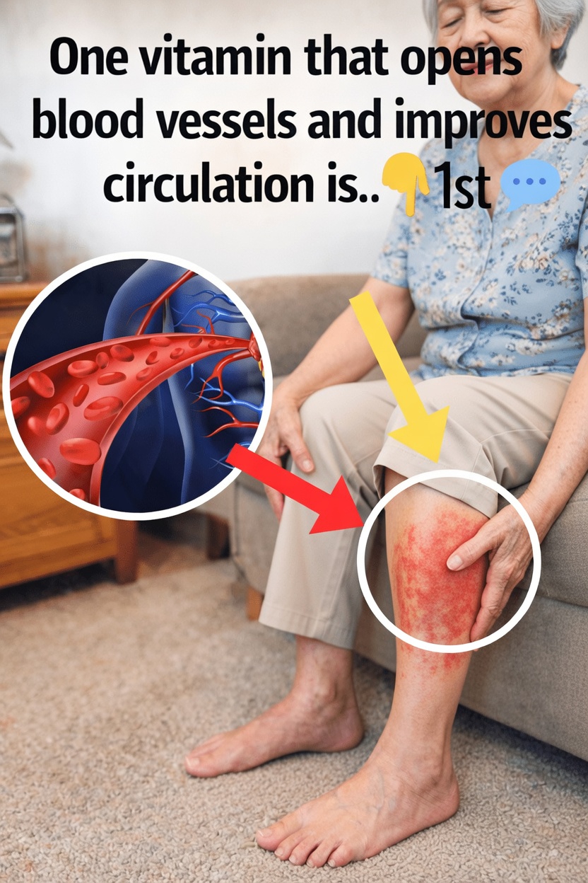 The One Vitamin That Supports Healthy Blood Flow and Vessel Function After 50