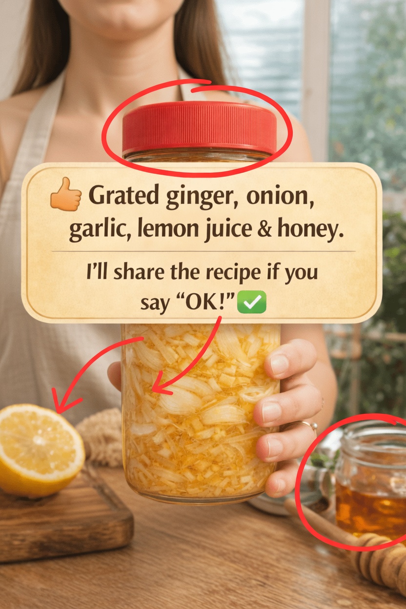 The Powerful Daily Spoon: Why People Are Mixing Ginger, Onion, Garlic, Lemon and Honey