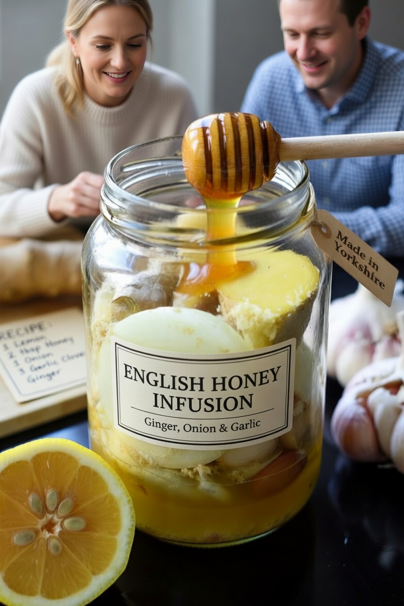 The Powerful Daily Spoon: Why People Are Mixing Ginger, Onion, Garlic, Lemon and Honey
