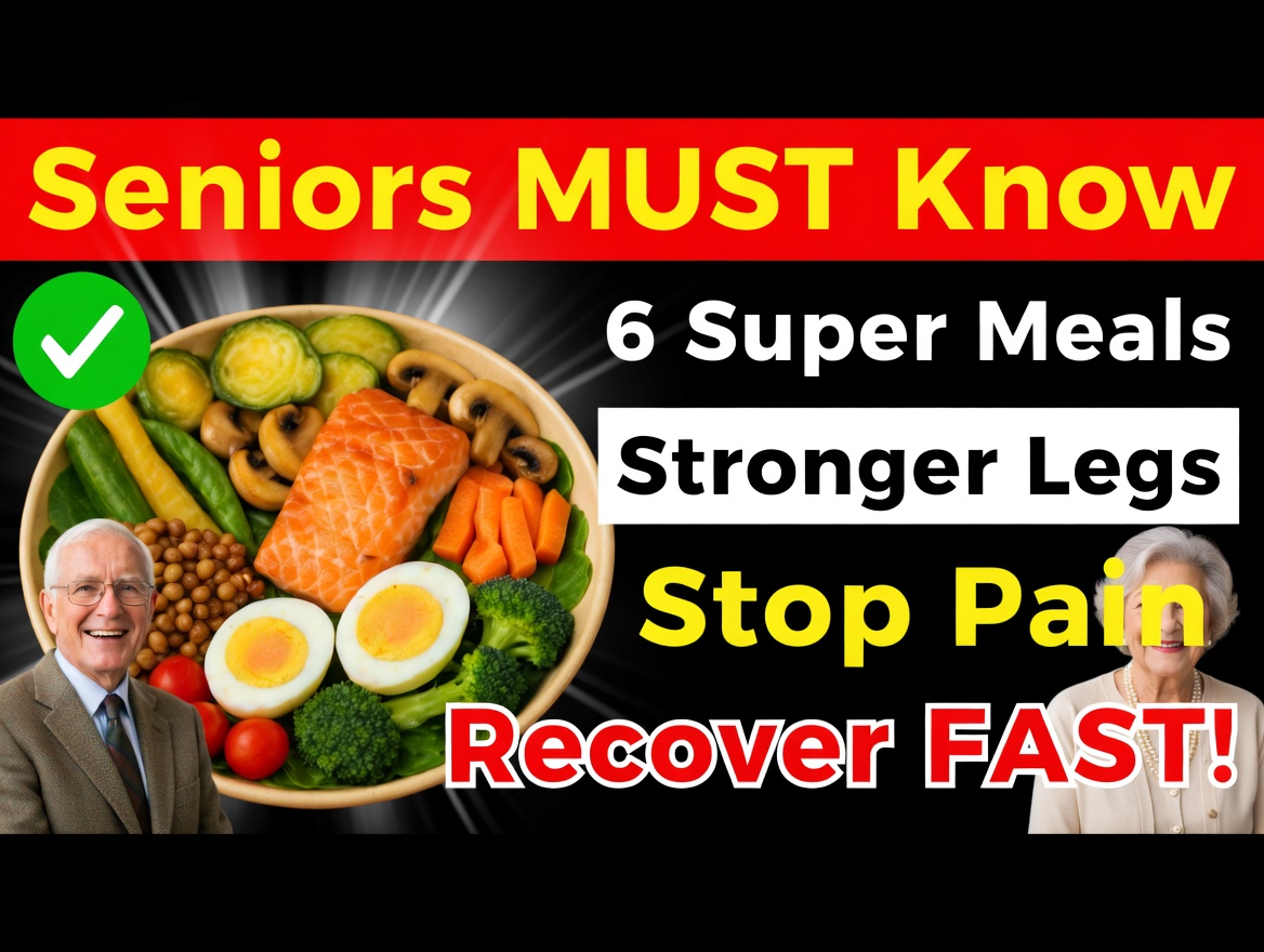 Top 3 Foods That May Help Support Leg Muscle Health in Seniors Over 60