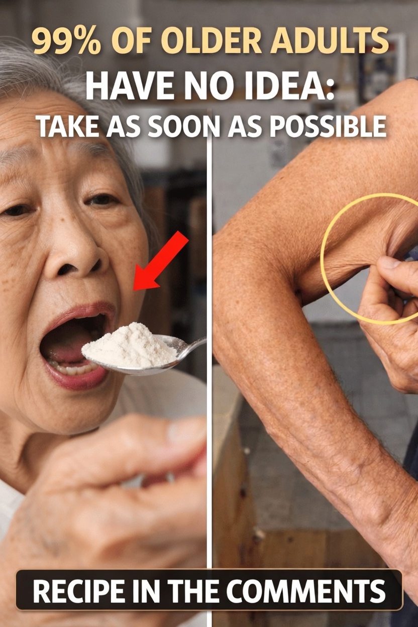 The key food to maintain muscle strength in elderly people.