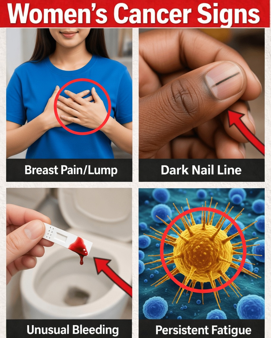 14 Visible Signs of Cancer Most Women Ignore