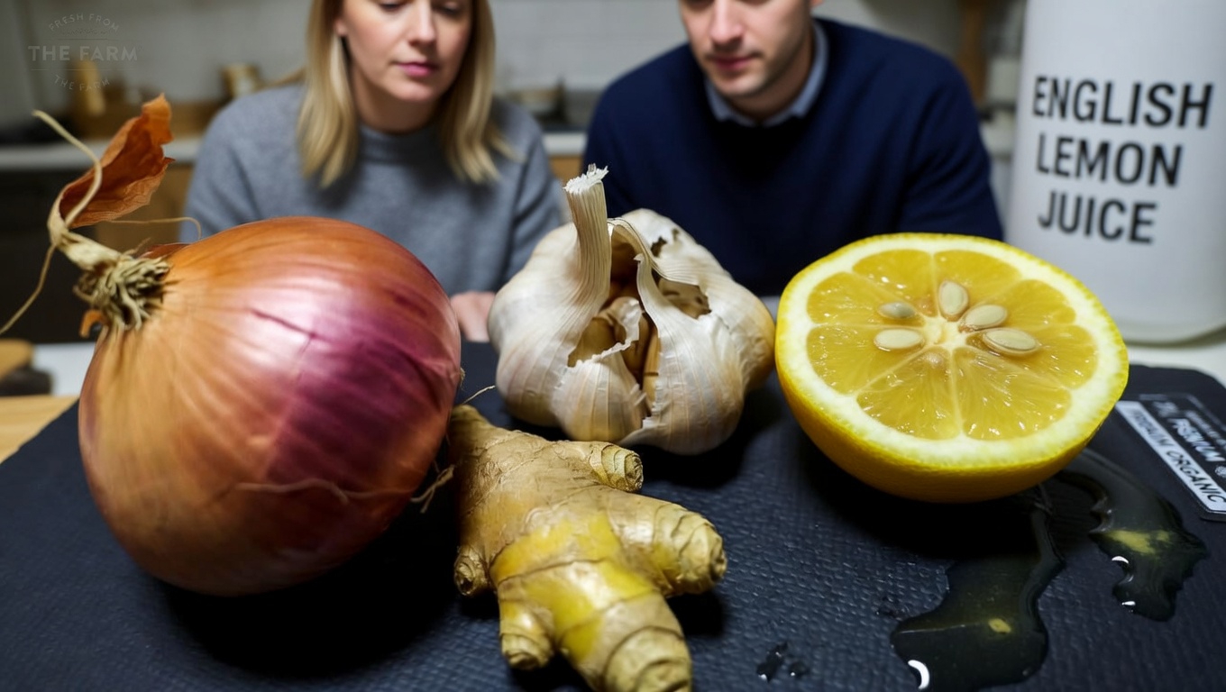 Discover the Everyday Power of Red Onion, Garlic, Ginger, and Lemon Juice in Your Kitchen Routine