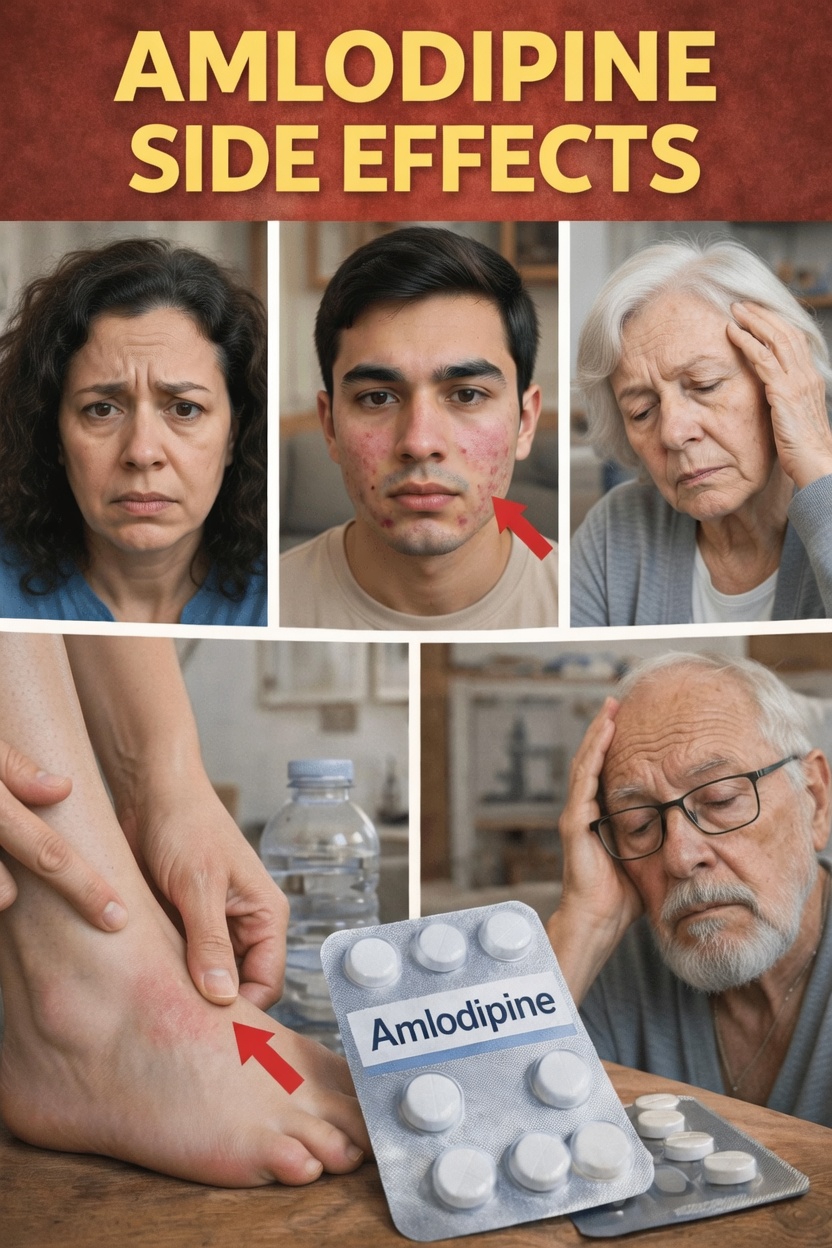 Top 12 Amlodipine Side Effects Seniors Need to Spot Early and Everyday Habits to Feel More Comfortable