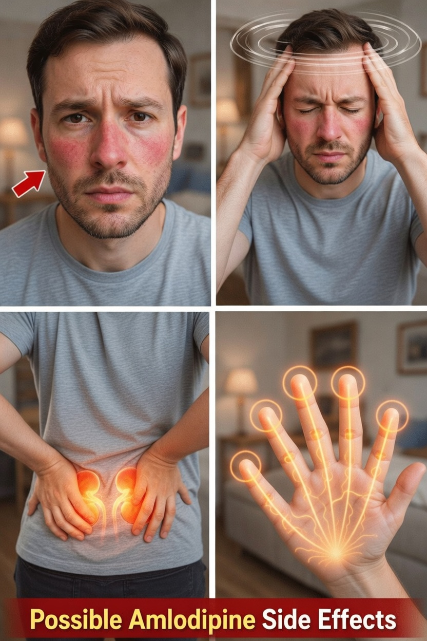 10 Important Amlodipine Side Effects You Should Be Aware Of