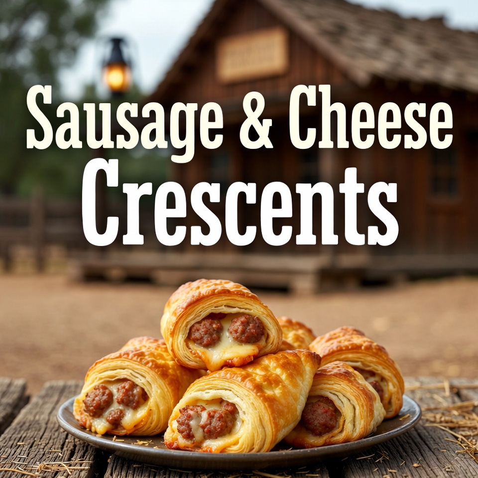 Sausage & Cheese Crescents