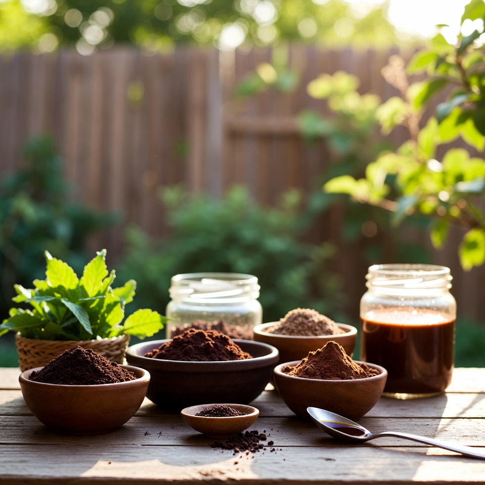 Dye your hair naturally shiny brown at home and cover white hair with ingredients from the kitchen