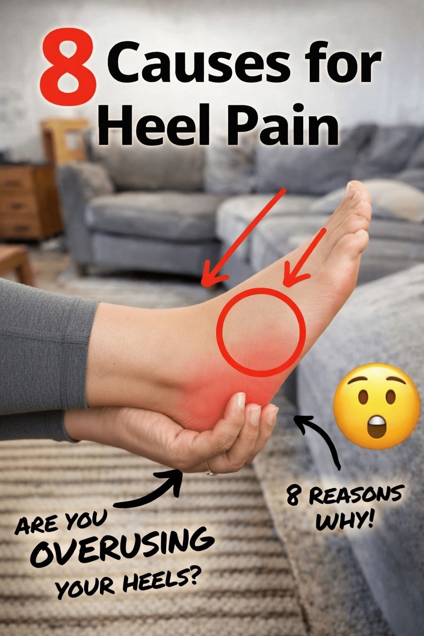 Learn the 8 reasons for heel pain…See more