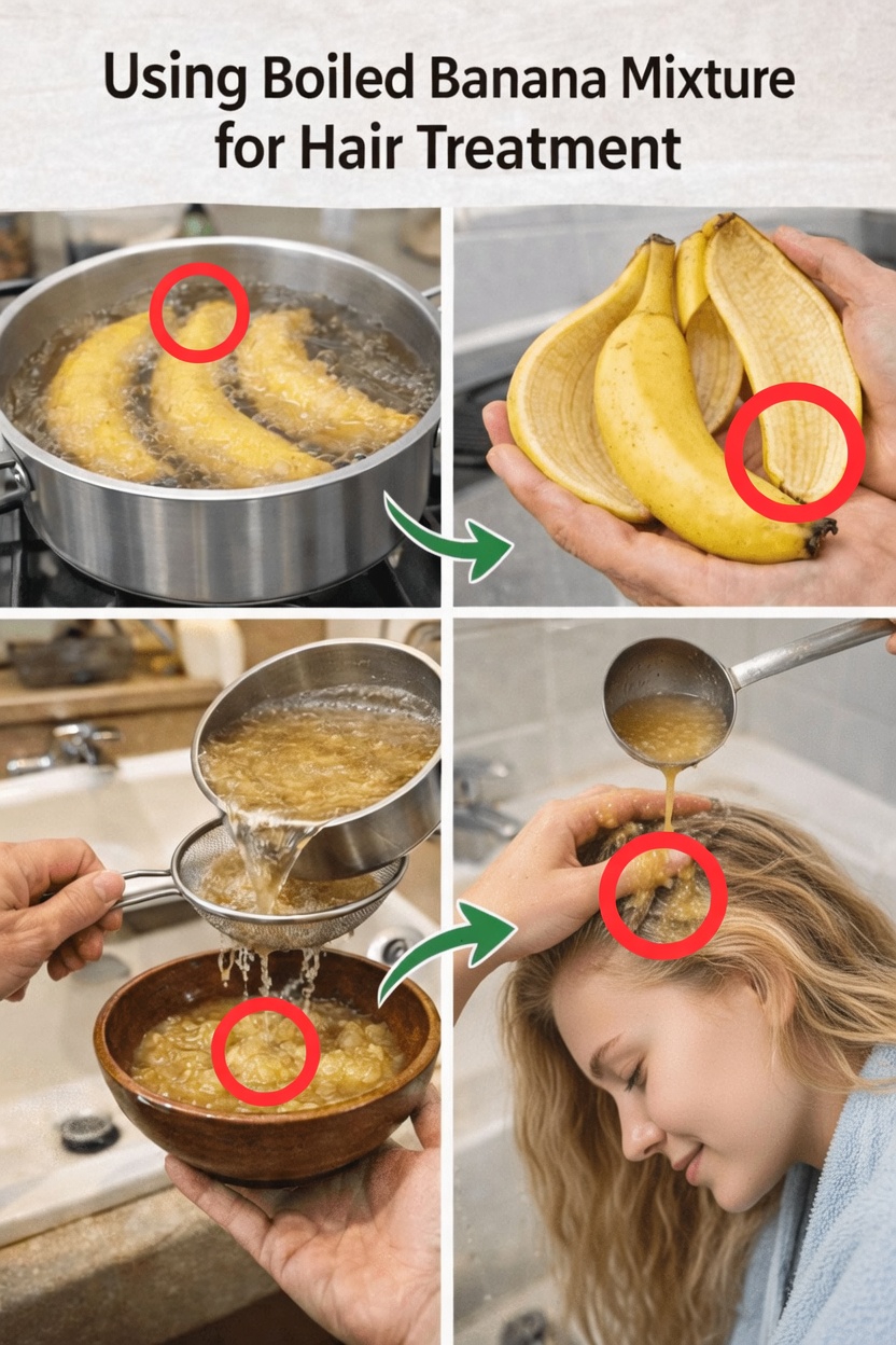 Discover the Surprising Benefits of Using Boiled Banana Peel Water as a Natural Hair Rinse for Healthier Locks