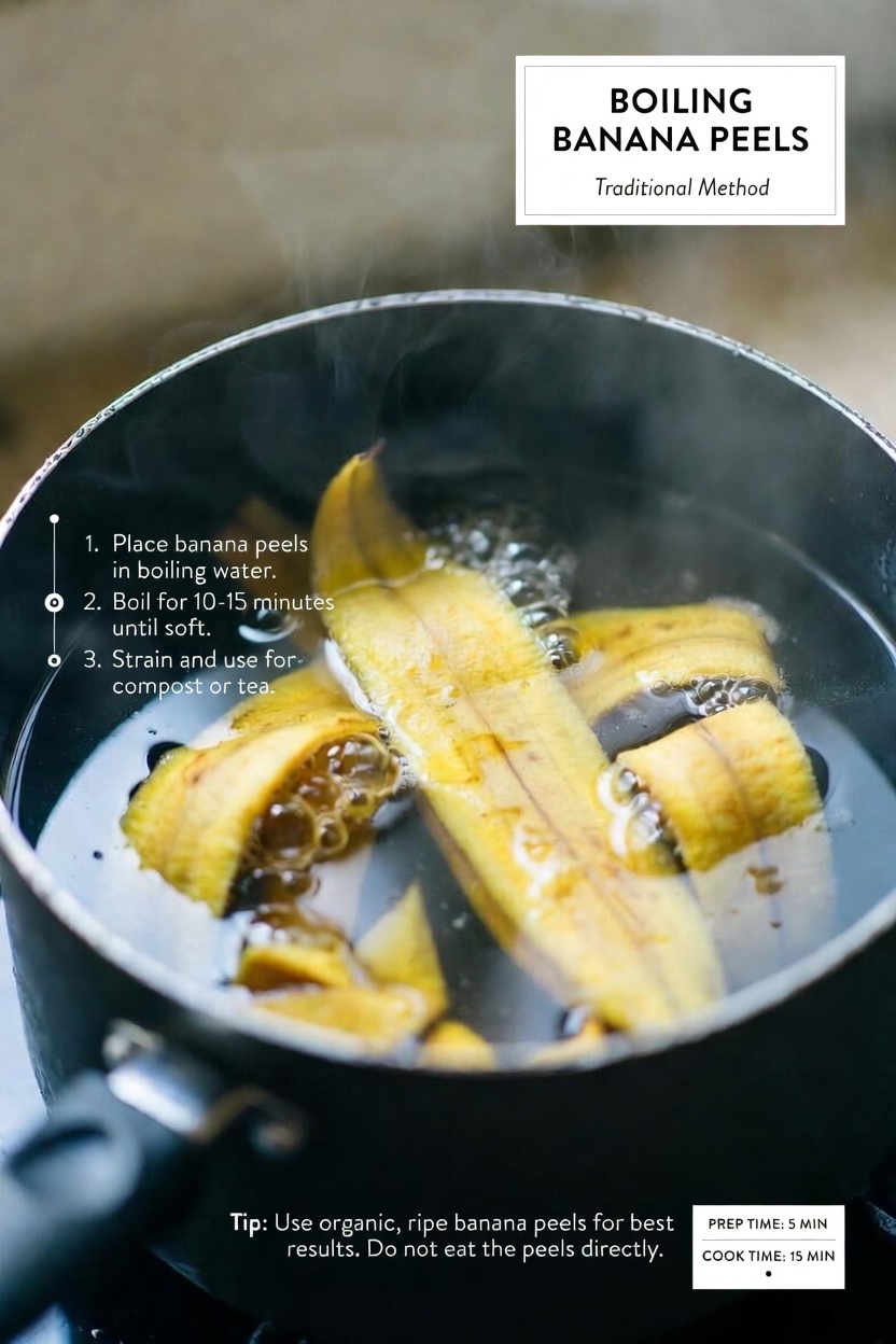 Discover the Surprising Benefits of Using Boiled Banana Peel Water as a Natural Hair Rinse for Healthier Locks